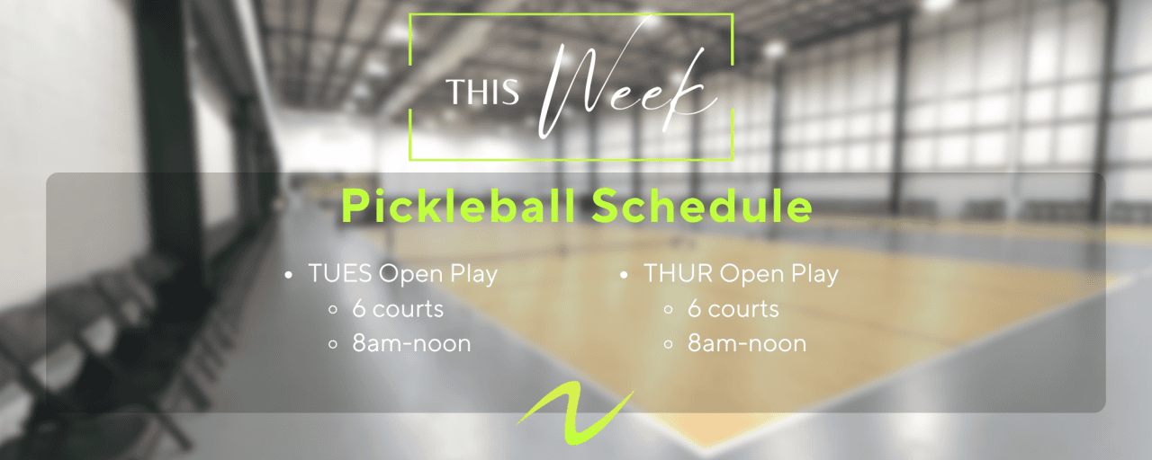 Indoor Pickleball Open Play
